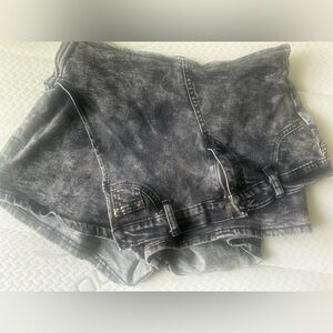 New black denim skort never worn.